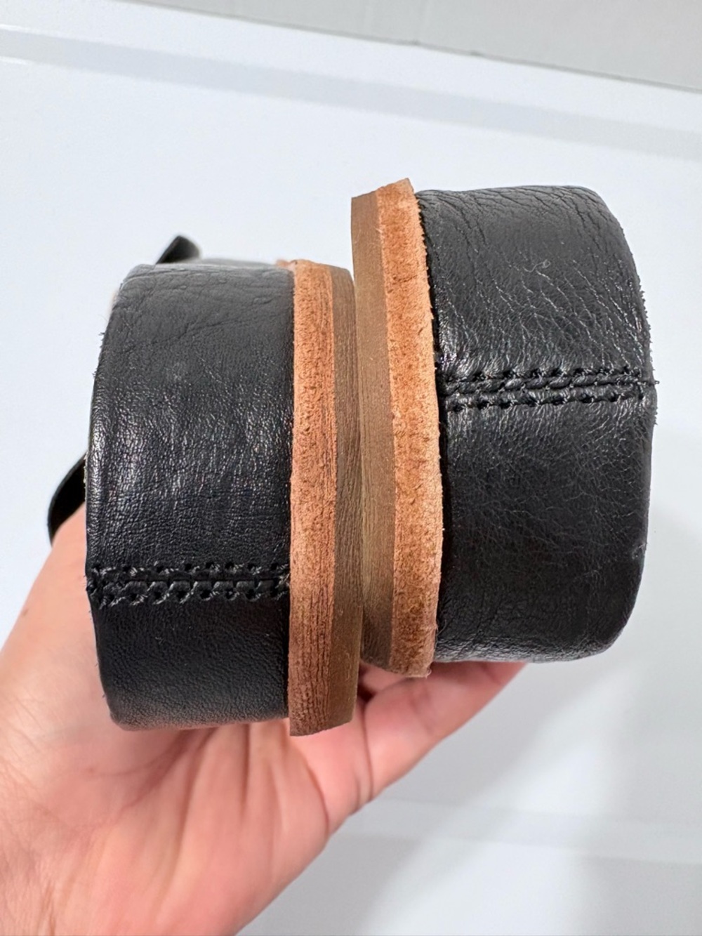 Kork-Ease Tutsi
Buckle Black Leather Slide Summer Comfort Sandals. Cork Footbed - Picture 8 of 14